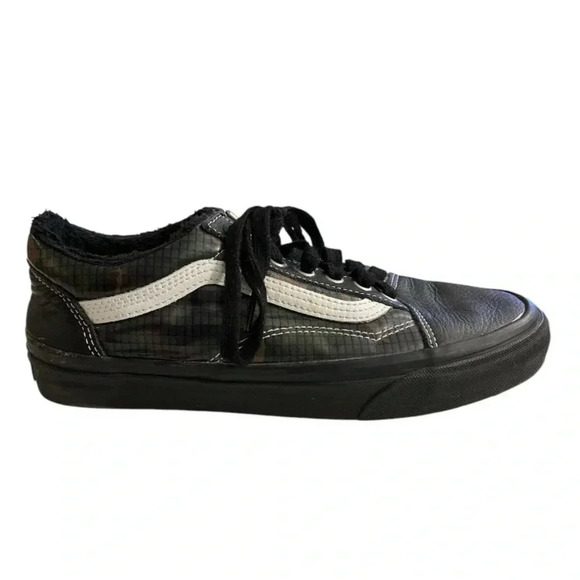 Vans Old Skool Black Camo Shoes, Men’s Size 7; Women's Size 8.5 - Picture 1 of 7
